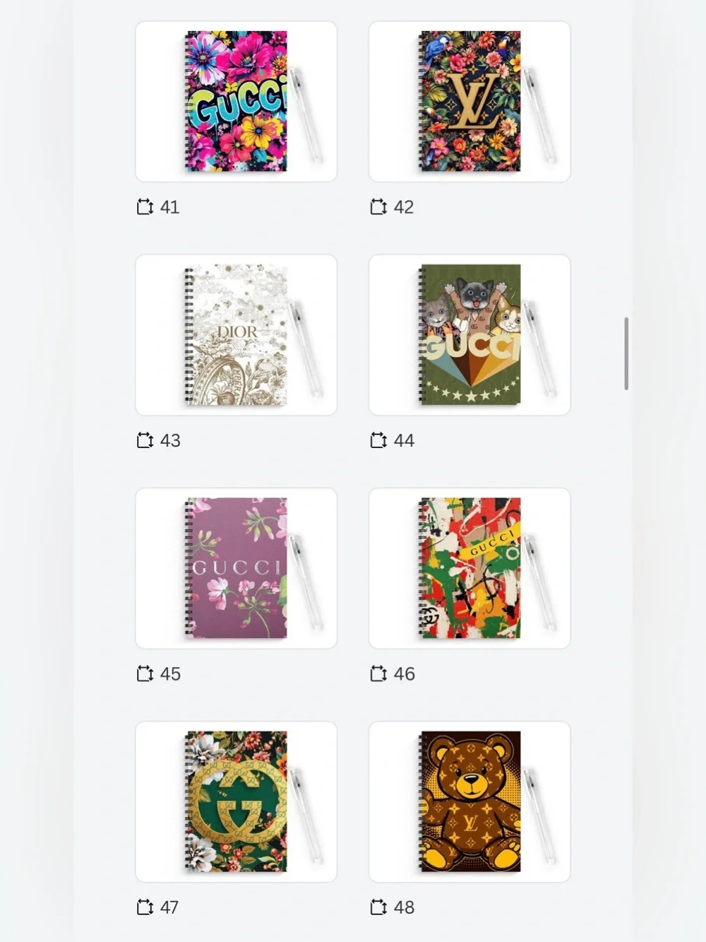 HANDMADE FASHION Spiral Notebook